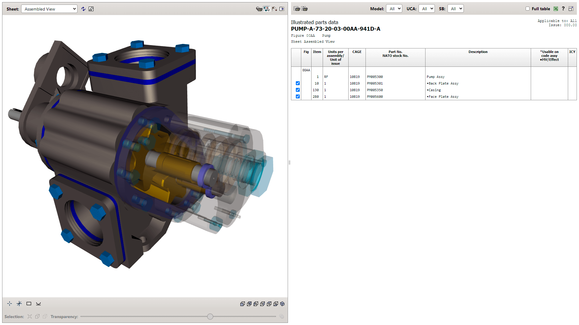 PUMP IPD S1000D