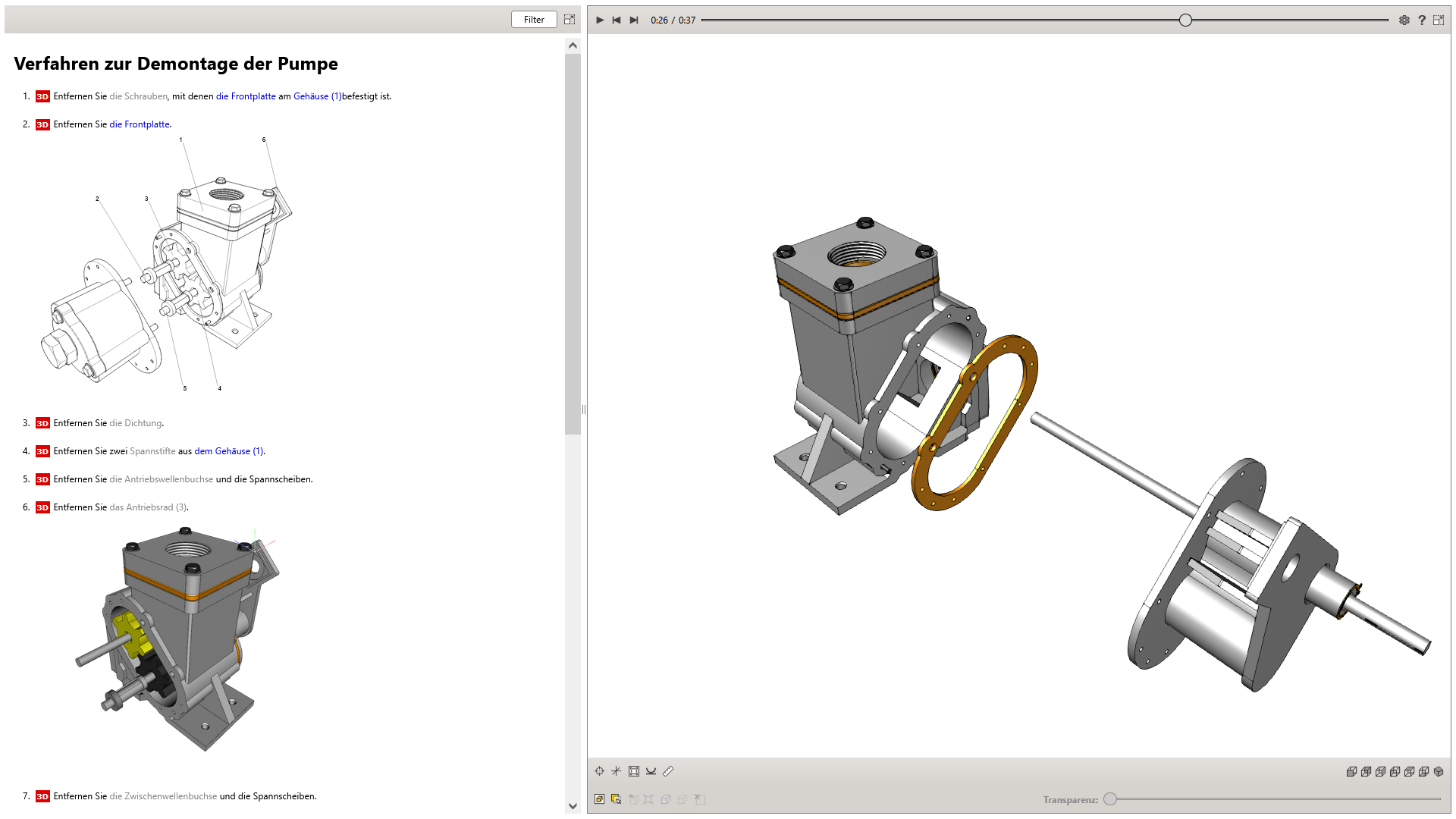 Pump Maintenance Procedure