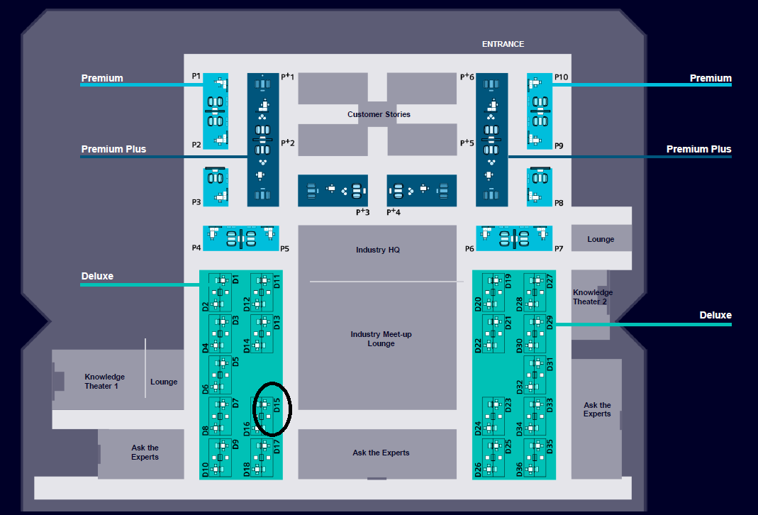 Cortona3D Booth at Realize LIVE Europe