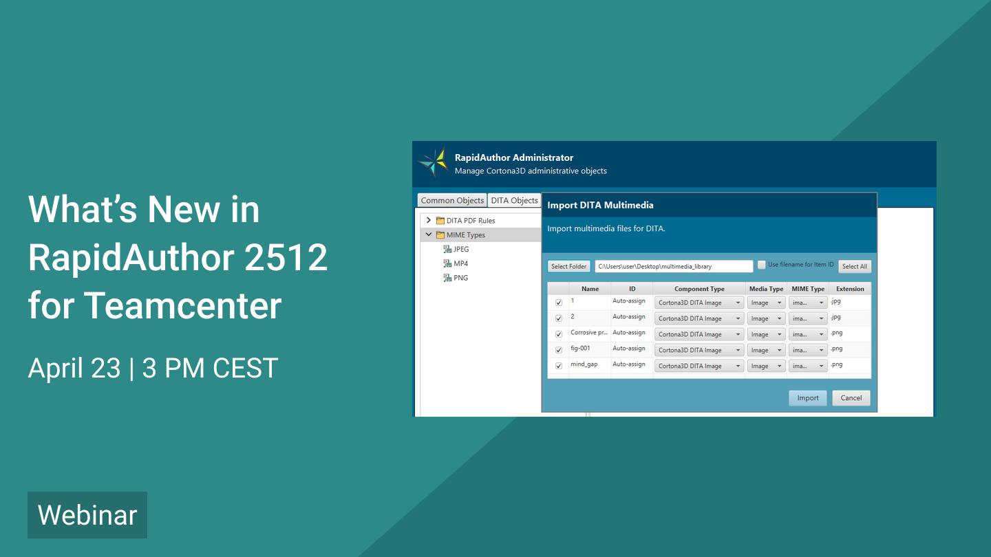 What's new in RapidAuthor 2512 for Teamcenter