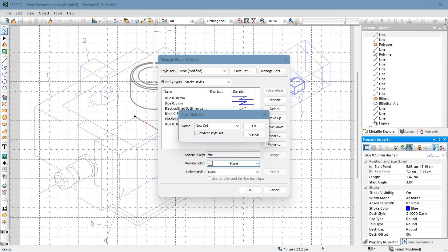 Managing style sets in 2D Editor