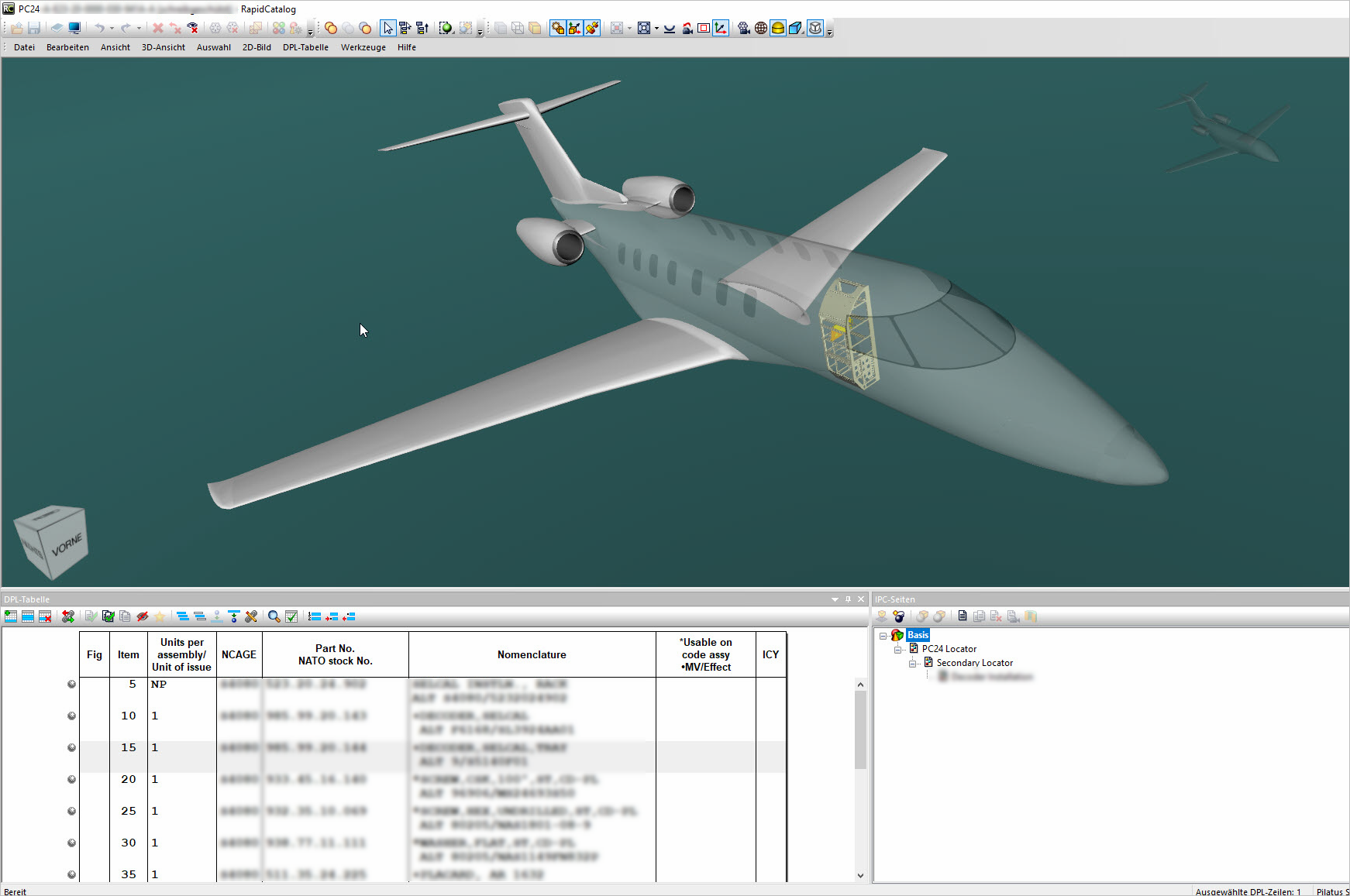 Pilatus PC24 RapidCatalog